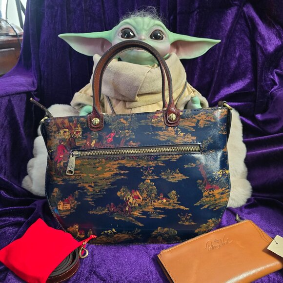 Patricia Nash Fairford Leather Satchel NWOT & Nash Wallet NWT - Picture 3 of 12